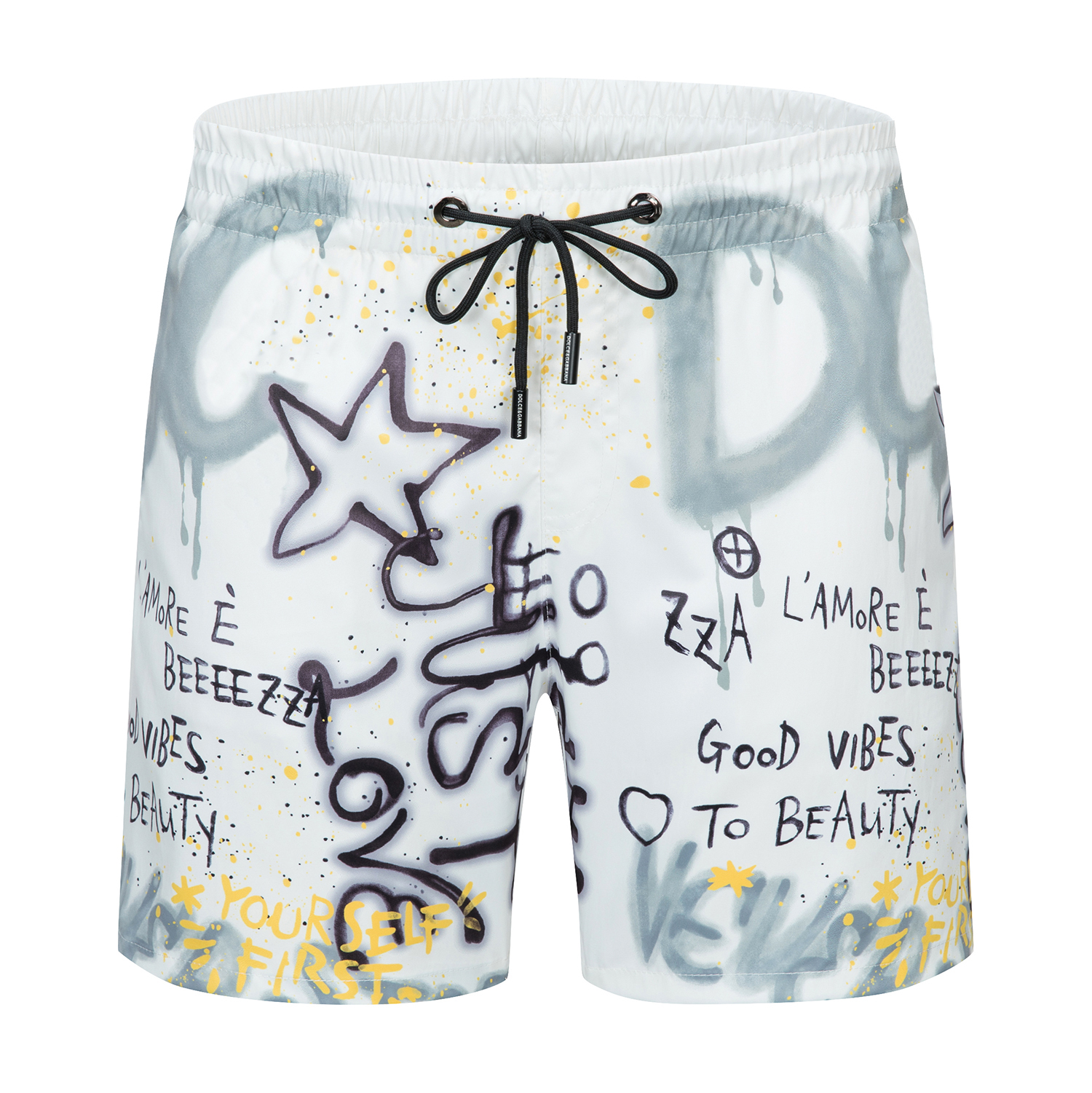 

Mens Shorts Summer Designers Casual Sports Fashion Quick Drying Men Beach Pants Black and White Asian Size M-3XL, Extra amount