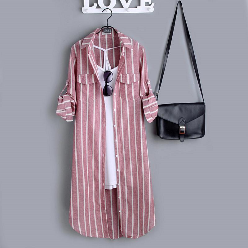 

Women's Blouses & Shirts Spring Autumn Blouse Women Clothes 2022 Korean Vintage Womens Tops And Loose Long Shirt Elegant Blusas Outwear ZT27, Gray