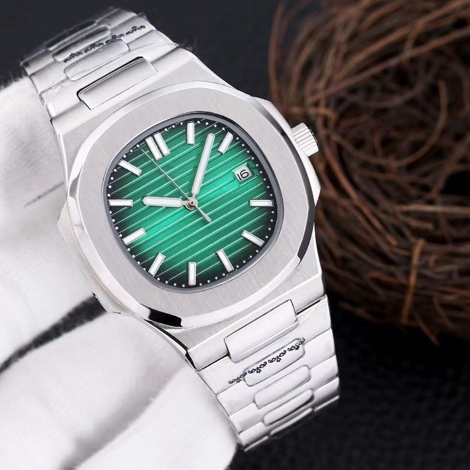 

Mens Classic Watch Automatic Date 40mm Stainless Steel Hand Automatic Movement Water Resistant Luminous, Colour10