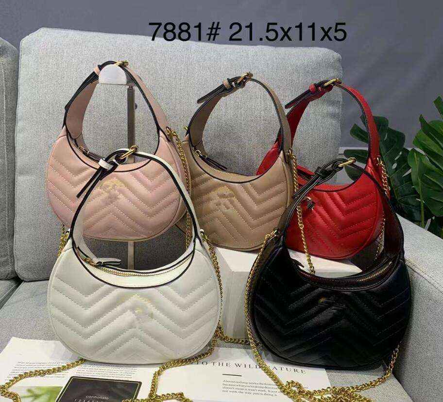 

Italian Brand Women's Messenger Bag Fashion Wavy Metal Letter Ladies Shoulder Bag Crossbody Classic Designer Female Handbags Purses, White