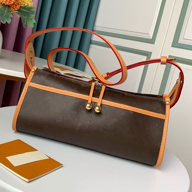 

2022 top quality Popincourt haut Bags handbag WOMEN Medium Genuine Leather Canvas Golden Triangle Bag Vintage Style Cross Body wallet purse, Customize