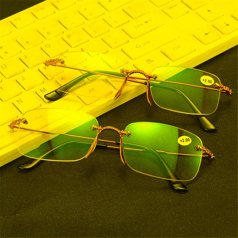 

Sunglasses Unisex Bifocal Spectacle Reading Glasses Anti Blue Light Presbyopia Eyeglasses Far Sight Spectacles Hyperopia Diopter EyewearSung