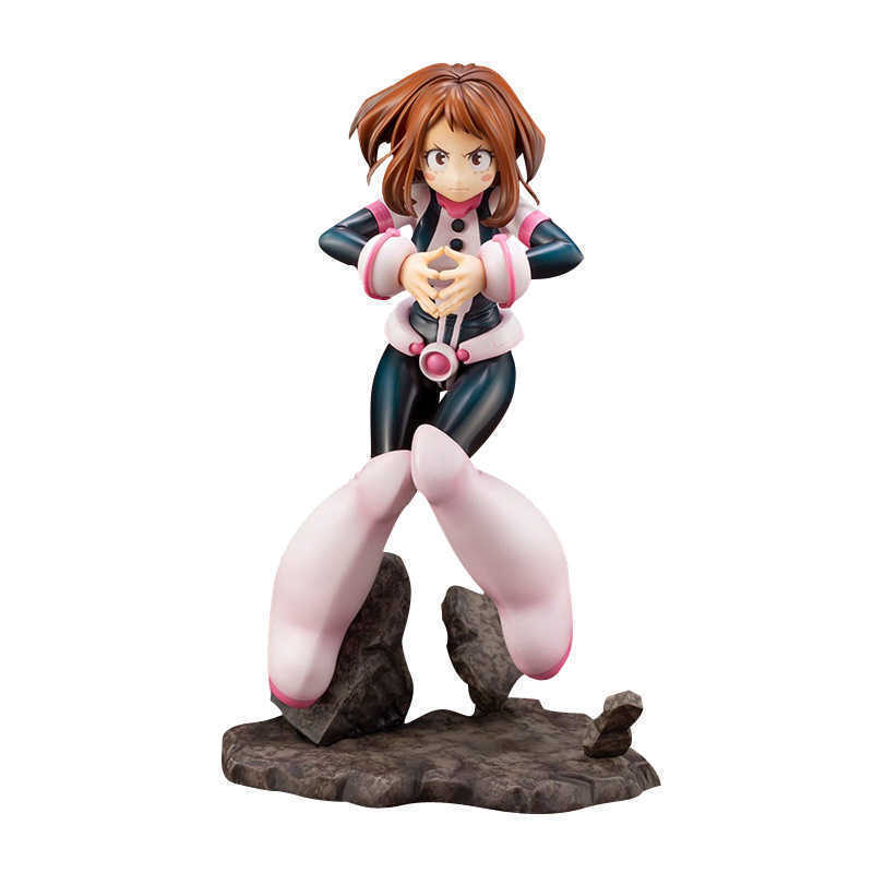 

My Anime Hero Academia Artfx J Ochaco Uraraka sexy girl action figure PVC Action Figure toy 21cm Figure Toy Collection Doll Gift Q0722, Retail box