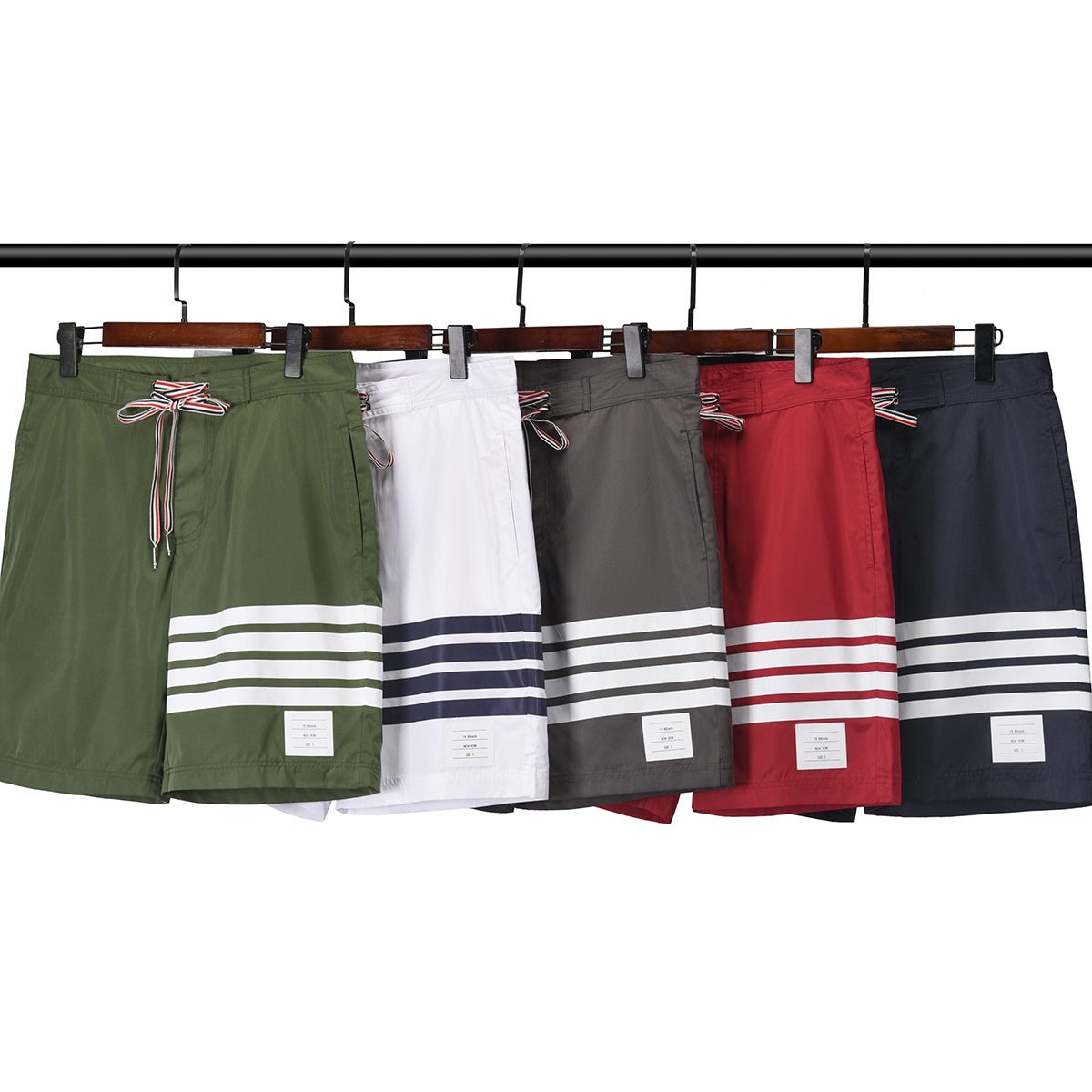 Pantalons de plage pour hommes étanches pour hommes Summer Sports cinq points Couples consécutifs Vacon Pantalon sec rapide # m-xxl