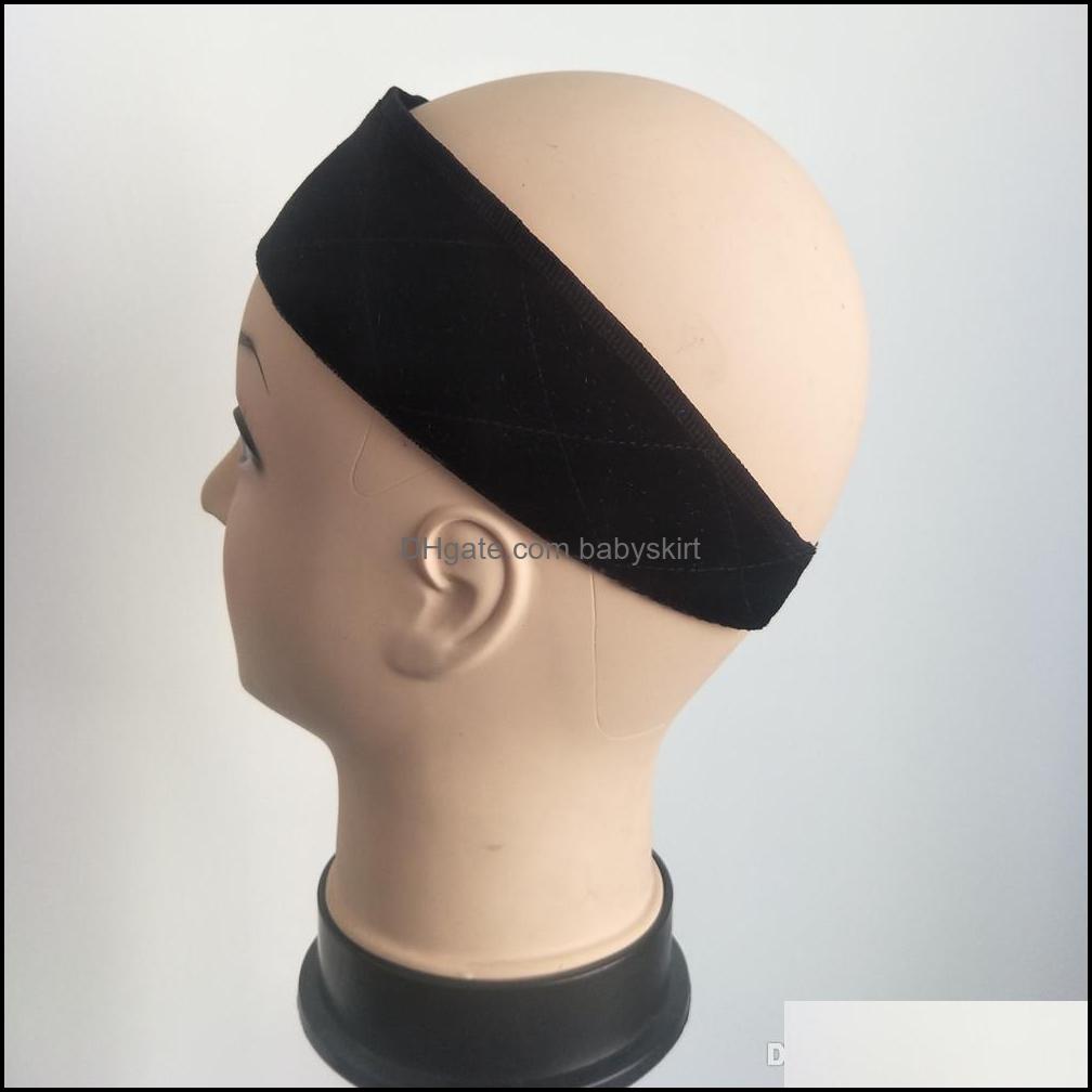 

Wig Caps Hair Accessories Tools Products New Arrival Elastic Strip Veet Grip Band Hand Made Headband For Holding Your Hat Or Scarf Matrial