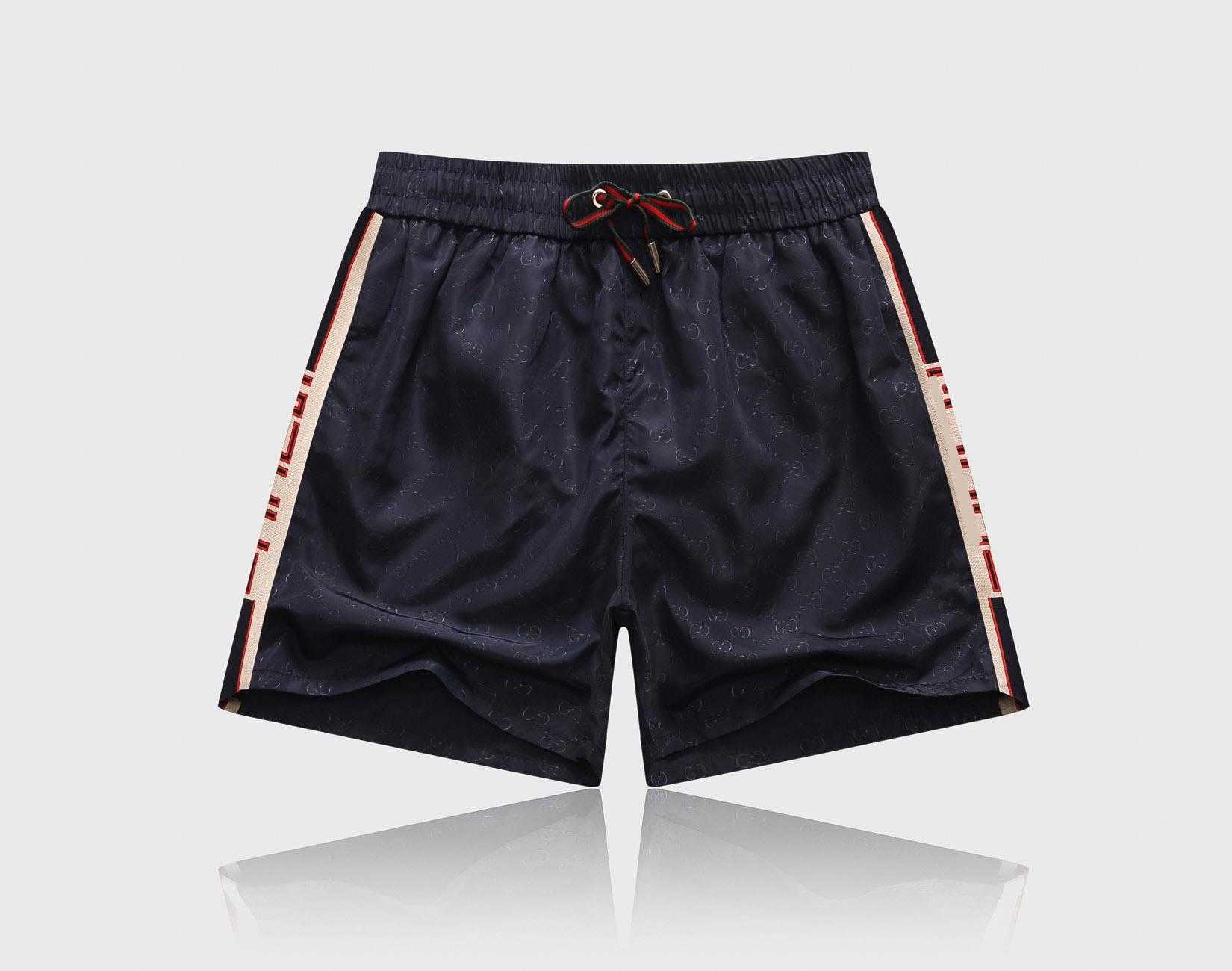 

Wholesale Summer Men's T-Shirts Fashion Shorts New designer Boardshort Quick Drying SwimWear Printing Board Beach Pants Men Mens Swim Shorts, Black