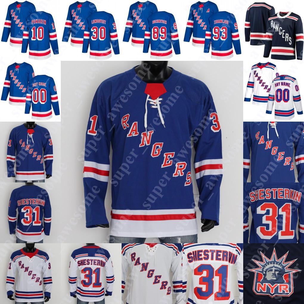 

hockey CUSTOM New York Rangers Jersey Dawson Leedahl Danny O Regan Sean Day Adam Fox Yegor Rykov Igor Shesterkin, Women white