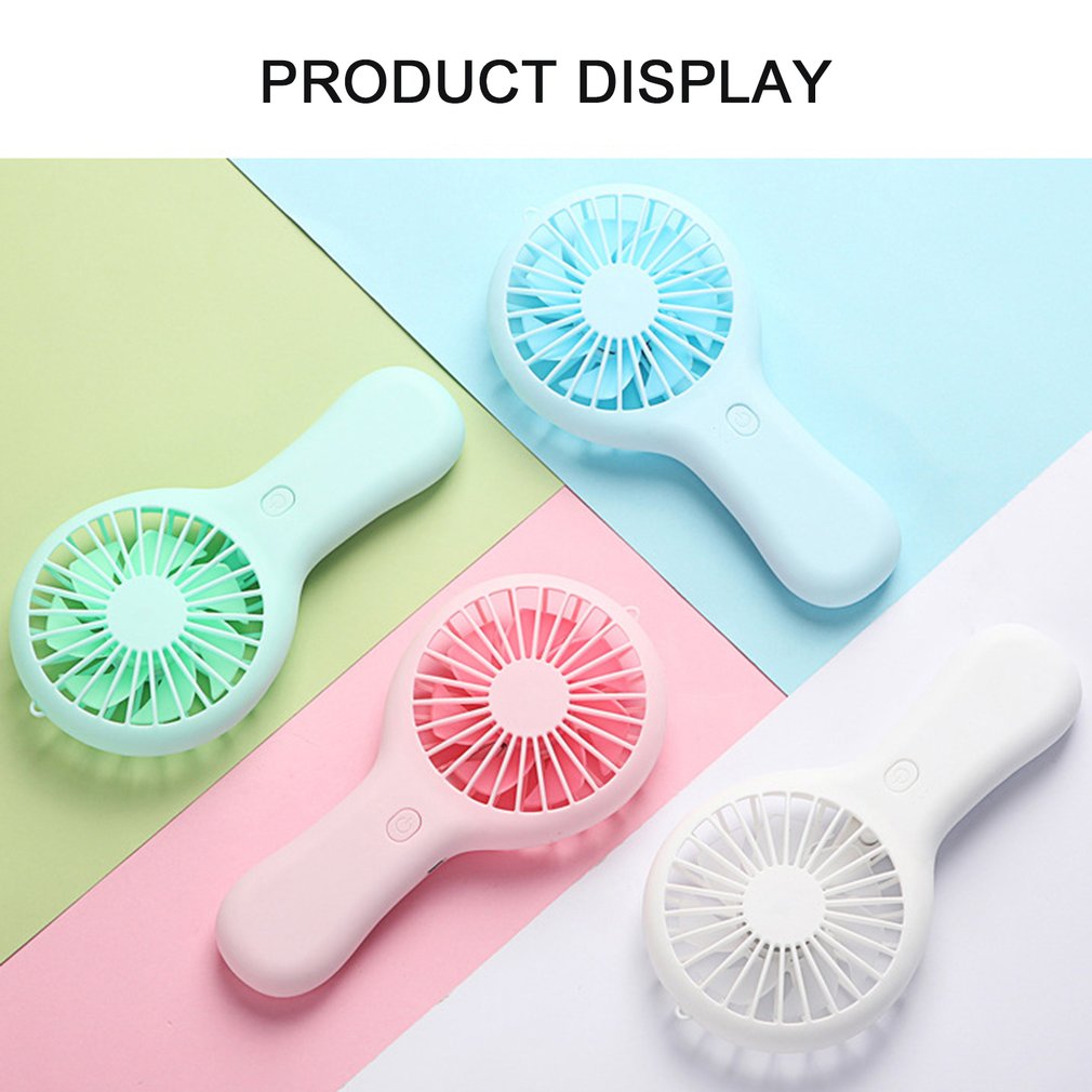 

New Model USB Mini Wind Power Handheld Fan Convenient And Ultra-quiet Fan High Quality Portable Student Office Cute Small Cooling Fans