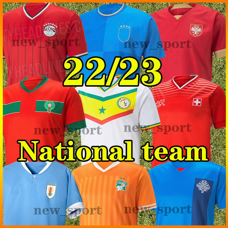 

2022 Uruguay Monaco Ancient Egypt soccer jerseys Africa national team 2022 2023 Cote d Ivoire fans ivory coast Ghana M.SALAH #10 DROGBA jersey football shirt, Nanfei 2021 home