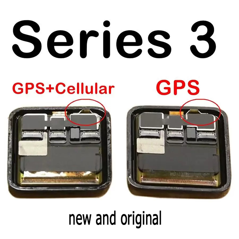 

Original Part For Apple Watch Series 3 S3 Lcd 38mm 42mm iwatch 3 Display Panel Touch Screen Parts Digitizer Assembly Gps Plus Cellular Version Black