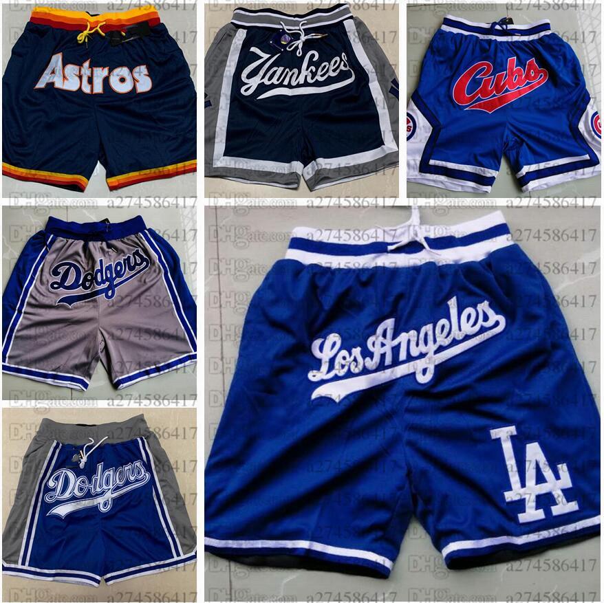 

Men Basketball Jerseys Baseball short S-3XL JUST DON Pocket pants By Mitchell & Ness Retro shorts