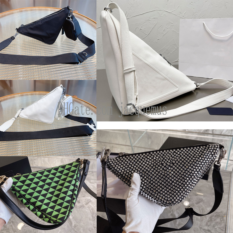 

Triangle padded womens hobo small bag mini handbags leather nappa shoulder cross body nylon bags crossbody woman evening designer luxuries purses fold prad, I need see other product