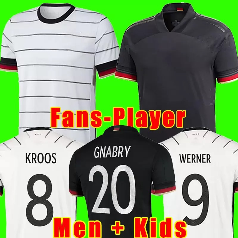 

Germanys HUMMELS soccer jersey Fans Player version KROOS GNABRY WERNER DRAXLER REUS MULLER GOTZE European Cup football shirt men + kids kit 20 21 22 soccer jersey kits, Men home player version