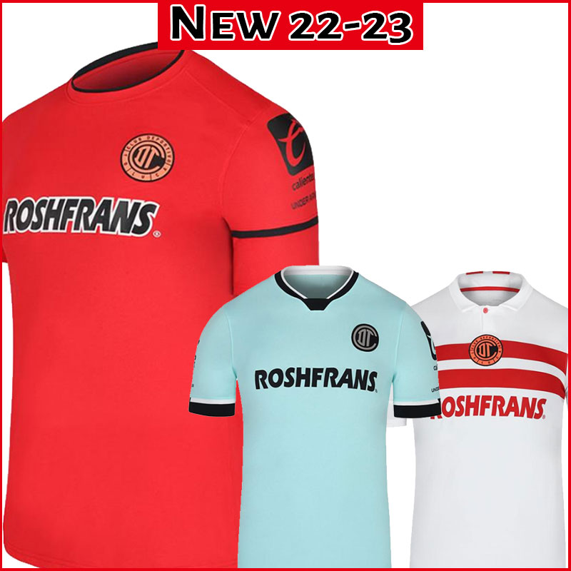 

Liga MX 2021 2022 Mexico Deportivo Toluca Jerseys de futbol 21 22 Raul Lopez Michael Estrada Camisa de Futbol Alexis Canelo, Third