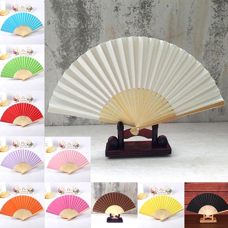 

Other Home Decor Colorful Blank Folding Fan For DIY Children Creative Drawing Graffiti Art Handmade Painting Toy Kids Wooden