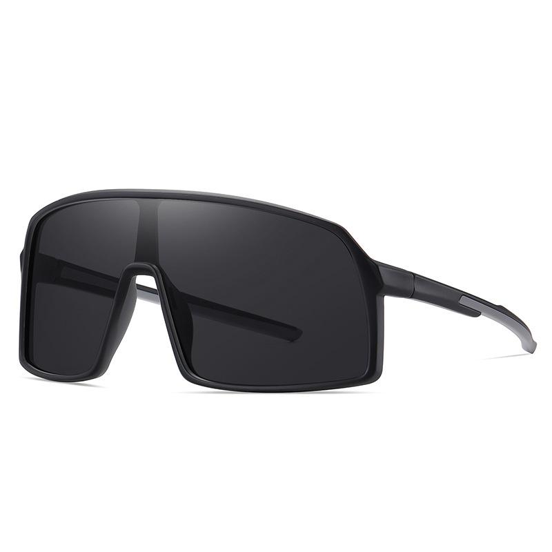 

Sunglasses One-piece Large-frame Trend Men's Polarized Sports Riding UV400Sunglasses