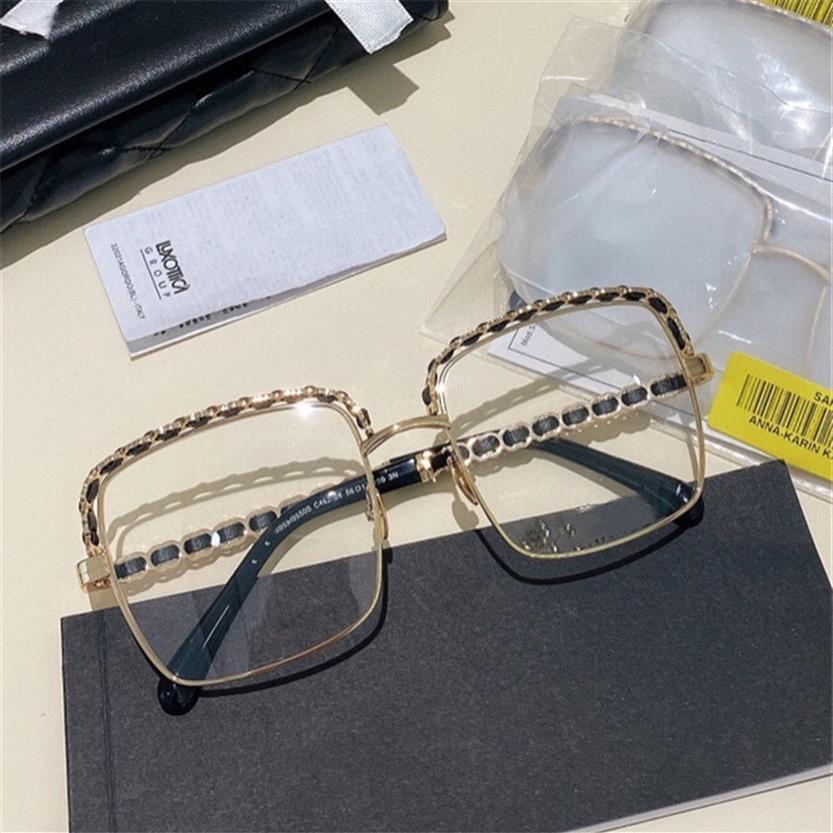

2021 Ch Chen Weiting sunglasses fashion women's myopia glasses frame plain face same model 9550226W