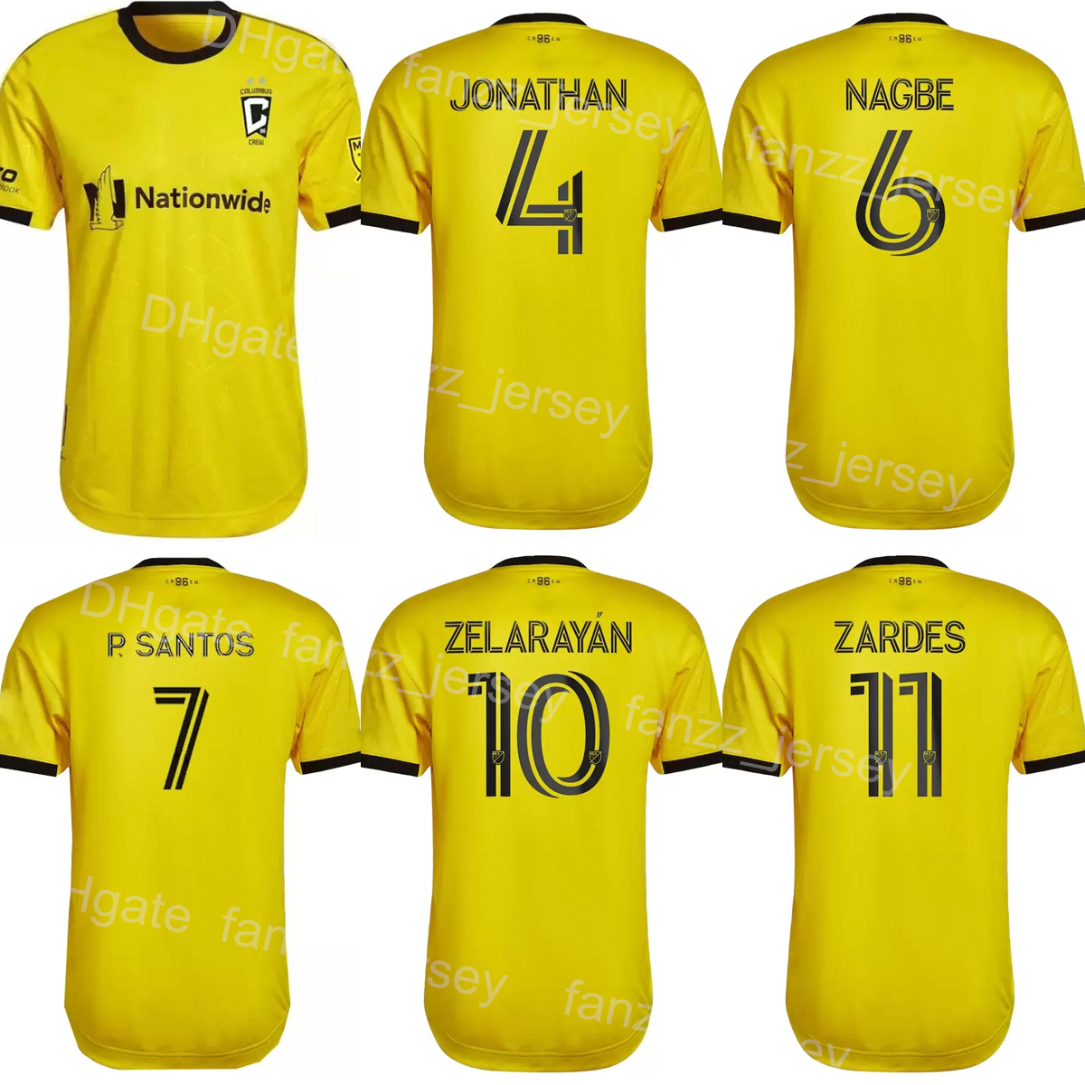 

Club Team Men MLS Soccer 6 Darlington Nagbe Jerseys 5 Milos Degenek 31 Steven Moreira 22 Derrick Etienne 10 Lucas Zelarayan Football Shirt Kits Sport Uniform GeLunBu, Yellow