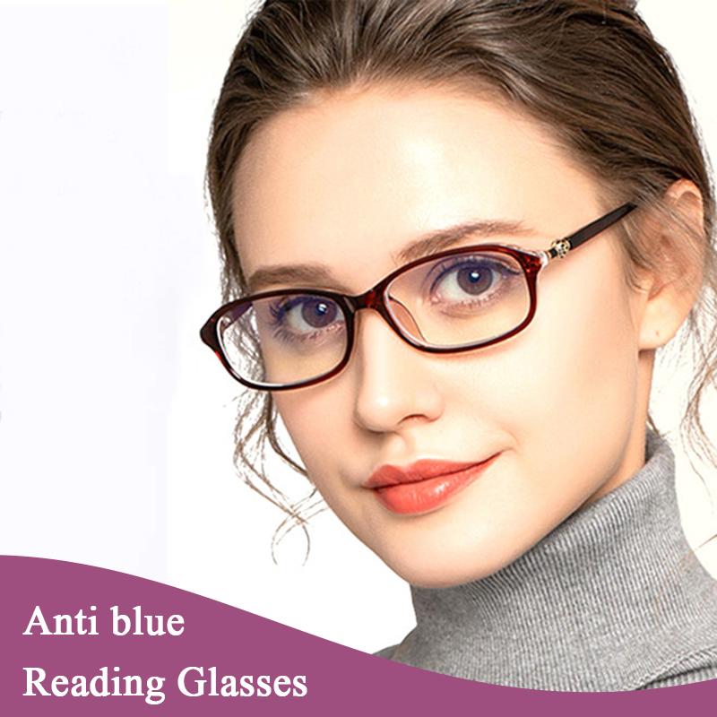 

Sunglasses Eye Glasses With 175 Graded Lens Anti Radiation Reading For Women Blue Light Reader Spectacles Men Rectangle Black