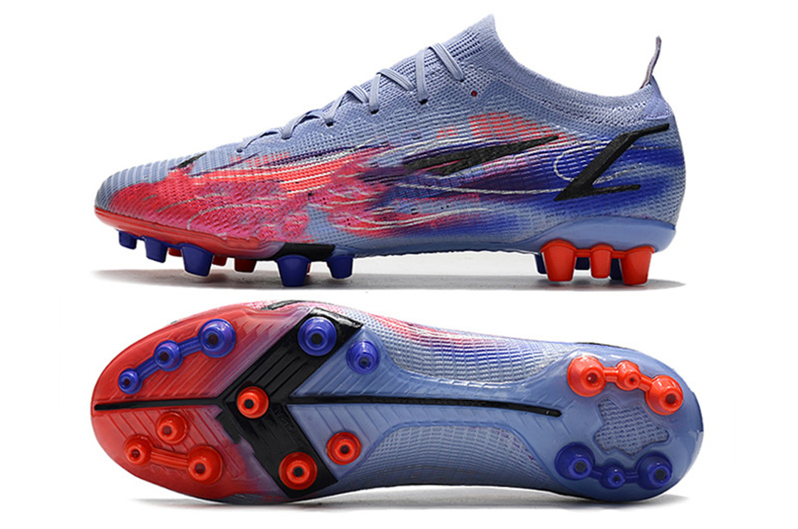 Chaussures Cheaps Designer Top Edition NK Assassin AG Baskets de football pour hommes violets