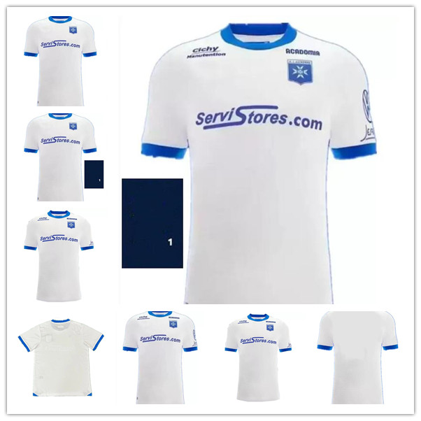 

22 23 AJ Auxerre JUBAL B.TOURE Mens Soccer Jersey LEON G.LLORIS PERRIN PELLENARD CHARBONNIER Home Football Shirts Uniforms