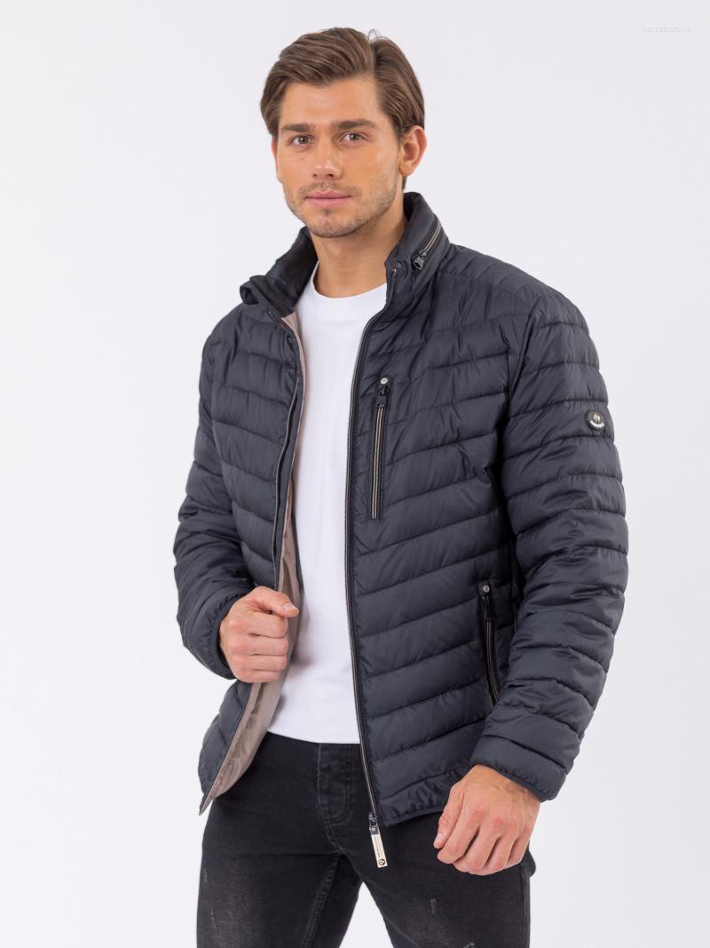 

Men's Down & Parkas Nortfolk Men Jacket Stylish Casual Short Coat With Hidden Hood Spring 2022 AutumnMen's Luci22, Blue