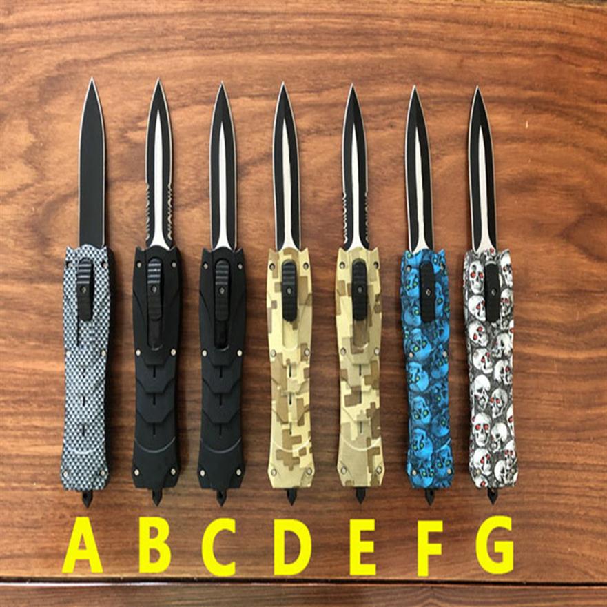 

Bench BM Double Action Folding Automatic Knife 7 Style 440c EDC Tool Pocket Tactical 3300 3310 UT85 UT88 Auto Knives 3400 9600 3552844