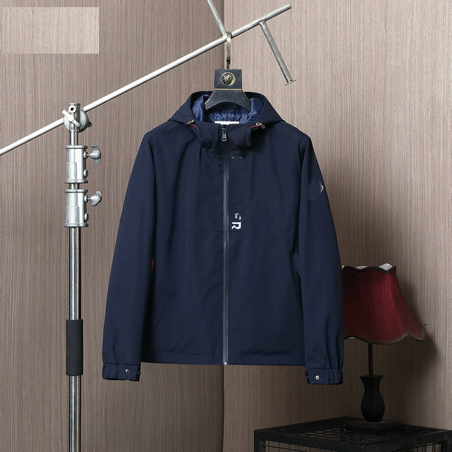 

2022 Fashion designer Mens Jacket Goo d Spring Autumn Outwear Windbreaker Zipper clothes Jackets Coat Outside can Sport Size M-3XL Men', Black;brown