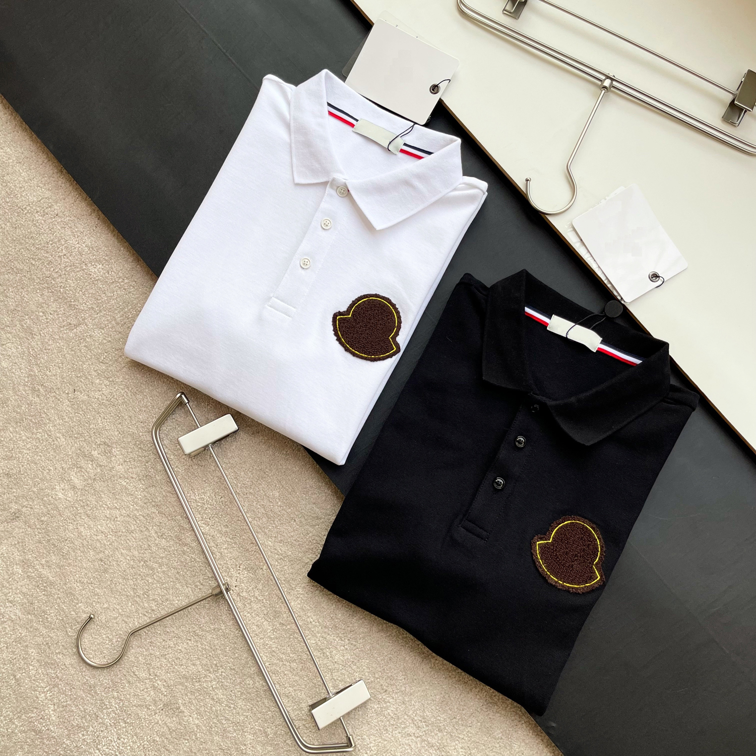 

Mens Polo Shirt Designer Man Fashion Horse T Shirts Casual Men Golf Summer Polos Shirt Embroidery High Street Trend Top Tee Asian size M-XXXL1.1, White