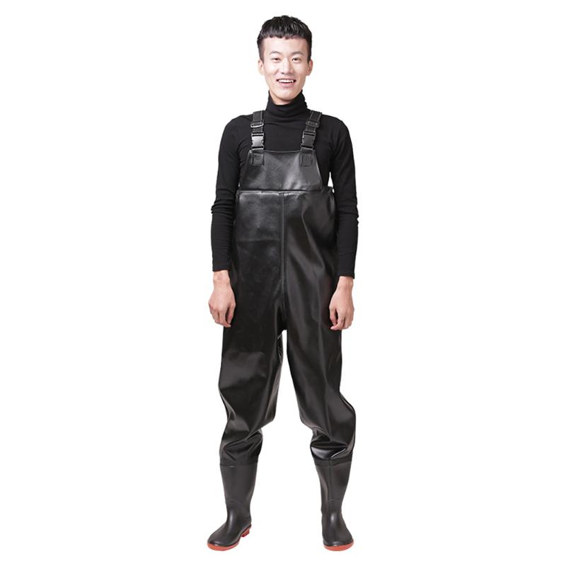 

Hunting Jackets Fishing Waders Waterproof Wading Pants And Boots Clothes Anti-skid Shoes Outdoor Overalls X284G JacketsHunting, Blue camo