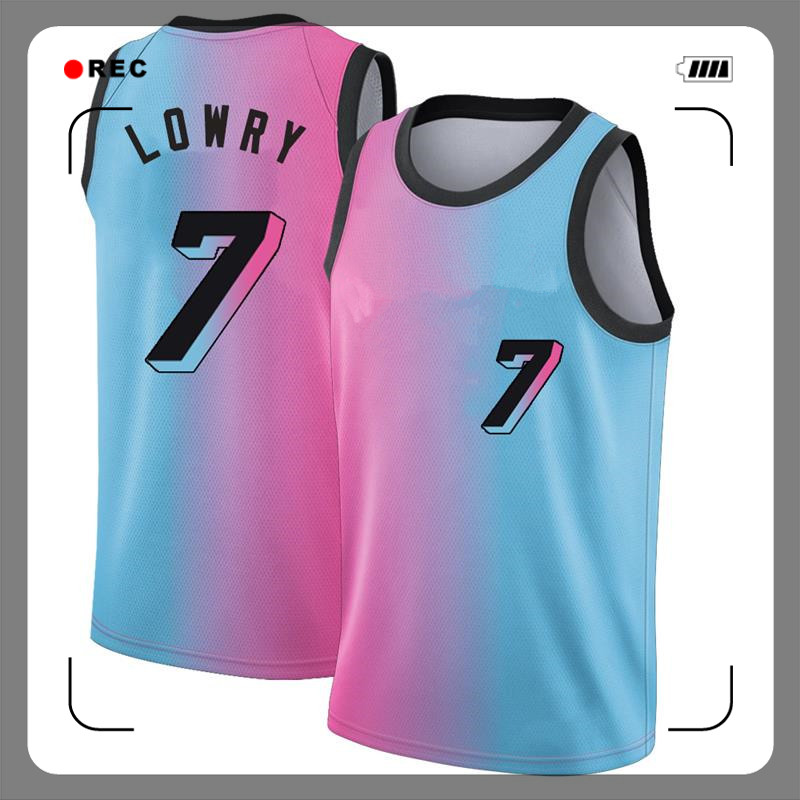 

Jimmy 22 Butler Basketball Jerseys Kyle 7 Lowry Dwyane 3 Wade Tyler 14 Herro Jersey Duncan 55 Robinson