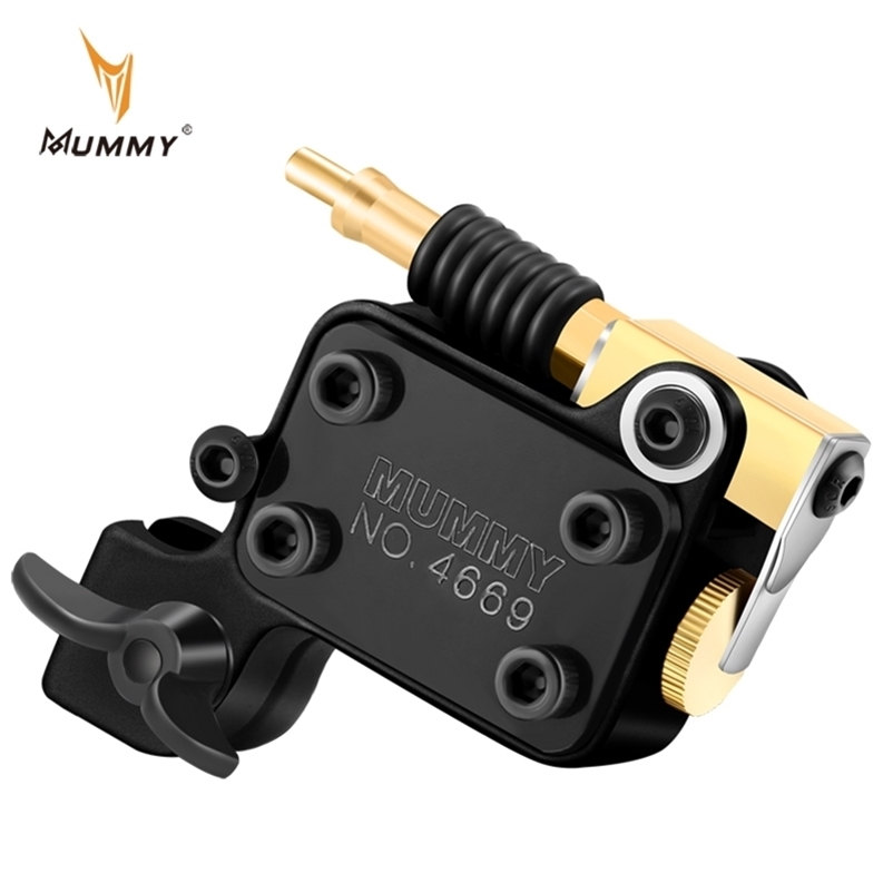 Machine à tatouer rotative momie pour Liner Shader Clip cordon connexion cadre en aluminium pistolet fournitures 220624