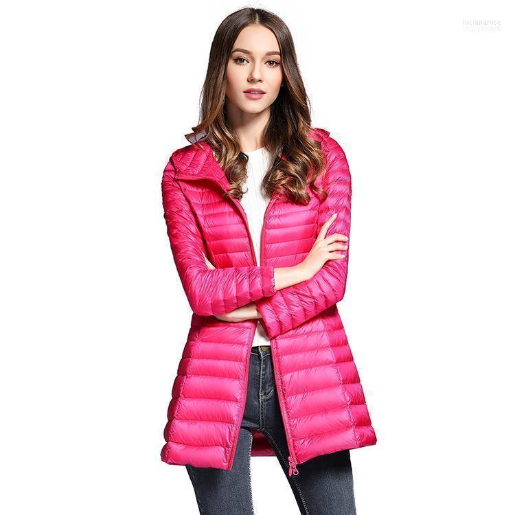 

Lightweight Down Jacket Female Middle Section 2022 Autumn And Winter Slim XL Ultra-thin Models Mother Women's Casual Jacket1 Luci22, Rhodo