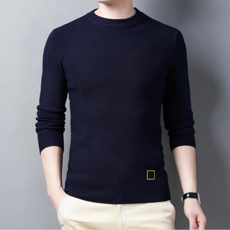 Men's Sweaters Autumn Men Clothes Man Pullover Sweater Mens Cotton Clothing Jumper Knitted SweaterMen's