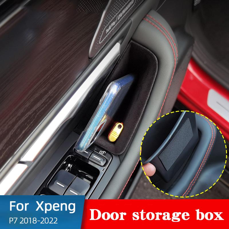 

Car Organizer Door Storage Box For XPeng P7 2022-2022 Multifunctione Container Holder Tray Decorative Accessories 1pcs