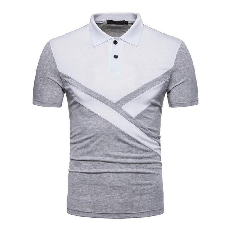

Men's Polos Men T-shirt Great Thin Top Breathable Casual For Going OutMen's, Black