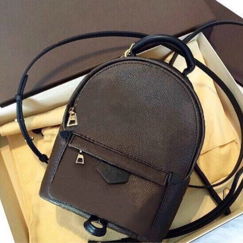 

2022 Luxurys Designers School Bags Mini Backpack Women Leather Handbags Travel Shoulder Bag Luxury Crossbody Messenger Bag Purse, With dustbag