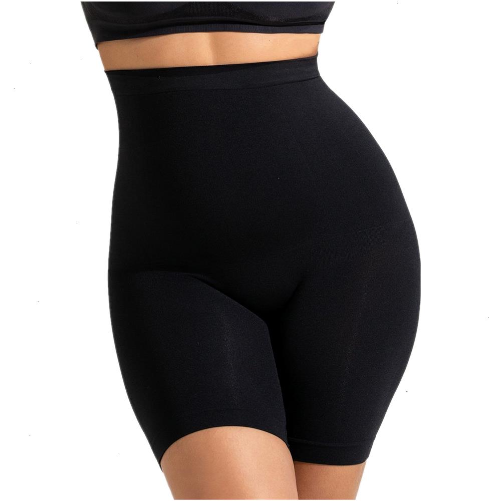 

Sh-009 Women Shaping Shorts Shaper High Waist Non-slip Belly Lady Pants Lift Hip Plus Size Body Female Underwear, Black
