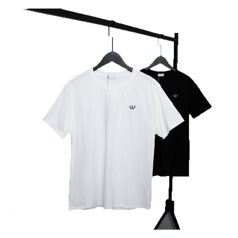 

Youth Europe And The United States Mens T-Shirts Hip Hop Short Sleeve Cotton Summer Women Men T Shirt Round Neck Polos Wholesale White BlackTops Size -XXL