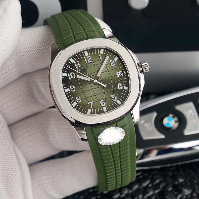 

HJD Designer mens watches Elegant movement Automatic movement 40mm comfortable rubber strap waterproof luminous quality wristwatches montre de luxe gold watch