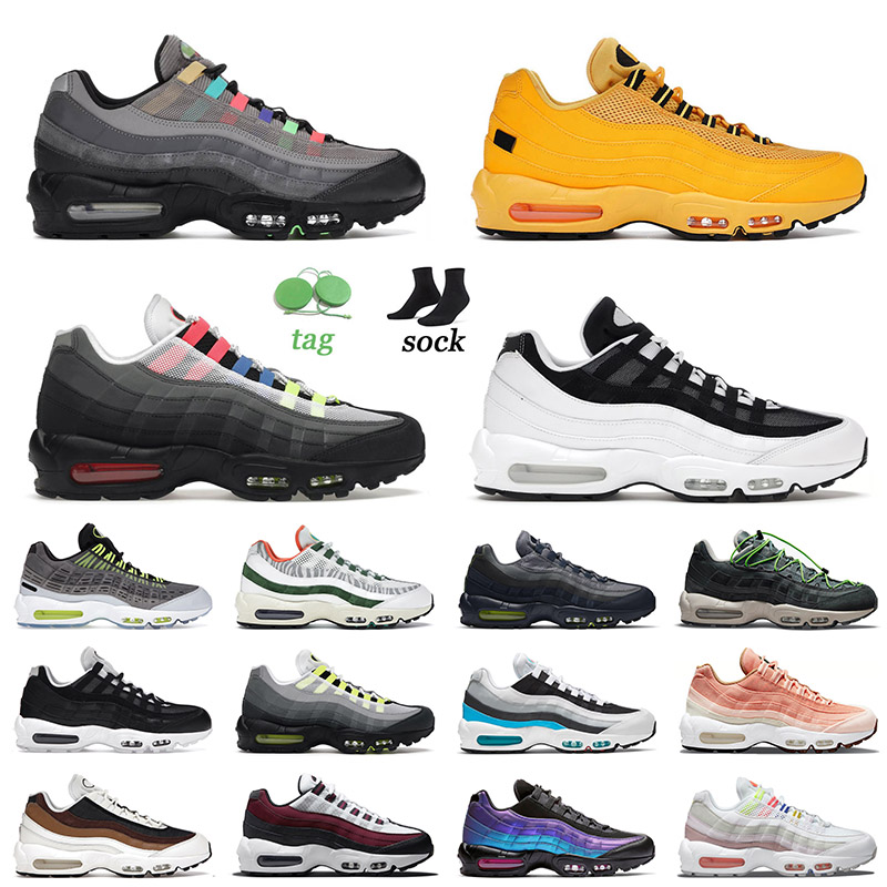

Top Quality 2022 OG Cushion 95 95s Running Shoes for Mens Women Size 12 Dark Driftwood World Yin Yang White Black Bordeaux Trainers Sneakers 36-46, A35 36-47