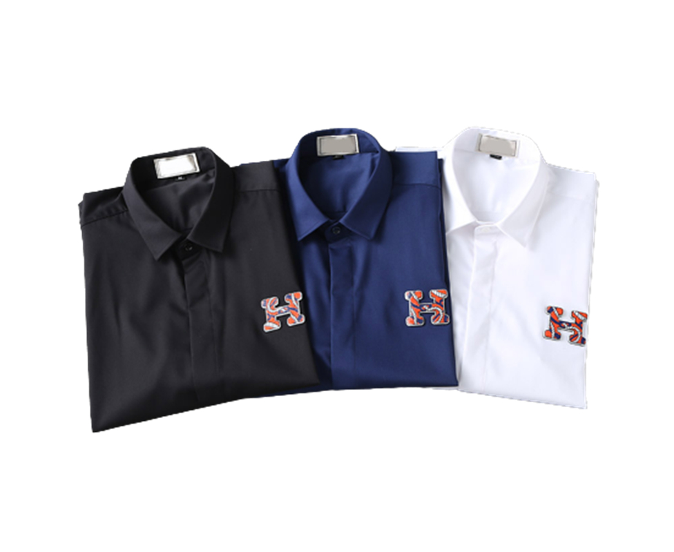 

2022 New luxury designer men's plaid shirt fashion casual business shirt brand spring and Autumn slim the most fashionable clothing M-4XL #06, Customize