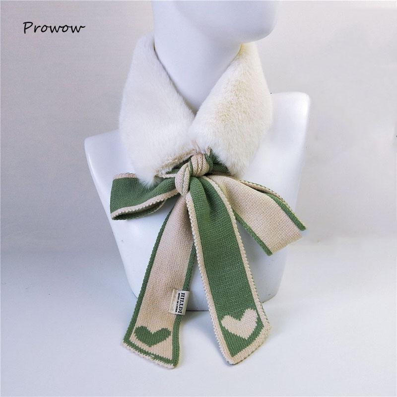 

Scarves Fashion Soft Women Faux Fur Collar Scarf Plush Silk Leopard Warm Winter Shawl Wrap Elegant Girls Ladies D123