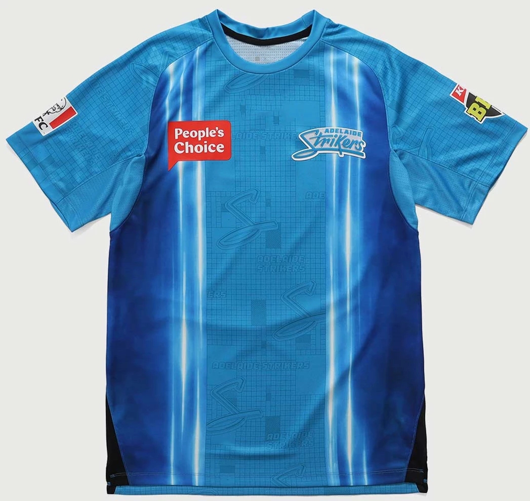 

2021 Adelaide Strikers cricket jersey 2021/22 ADELAIDE STRIKERS AUSTRALIAN CRICKET JERSEY SHIRT size S---5XL