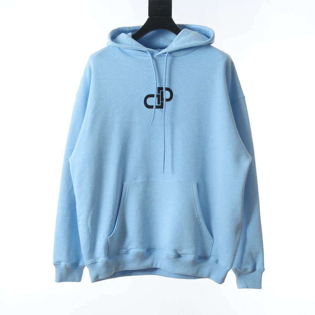 Sweats à capuche grande taille pour hommes en automne / hiver 2022acquard machine à tricoter e Custom jnlarged detail crew neck cotton E5G3D33
