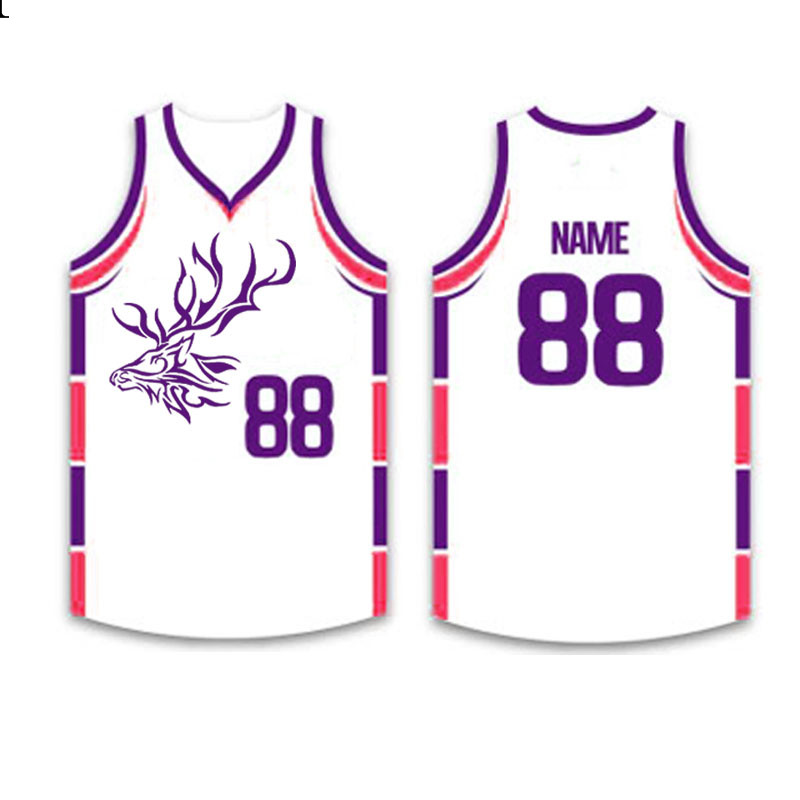 

Basketball Jerseys Mens Women Youth 2022 outdoor sport Wear WHITE lll
