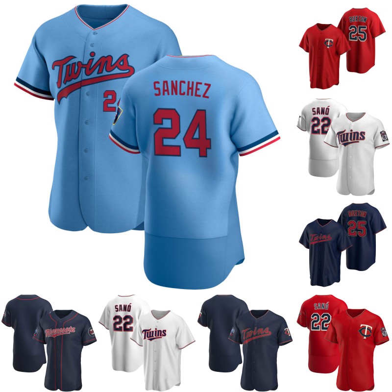 

Minnesota Gray Sanchez Jersey Byron Buxton Gio Urshela Sonny Gray Max Kepler Miguel Sano Jorge Polanco Luis Arraez Ryan Jeffers Jorge Alcala Dylan Bundy Jerseys, Womens white s-xxl