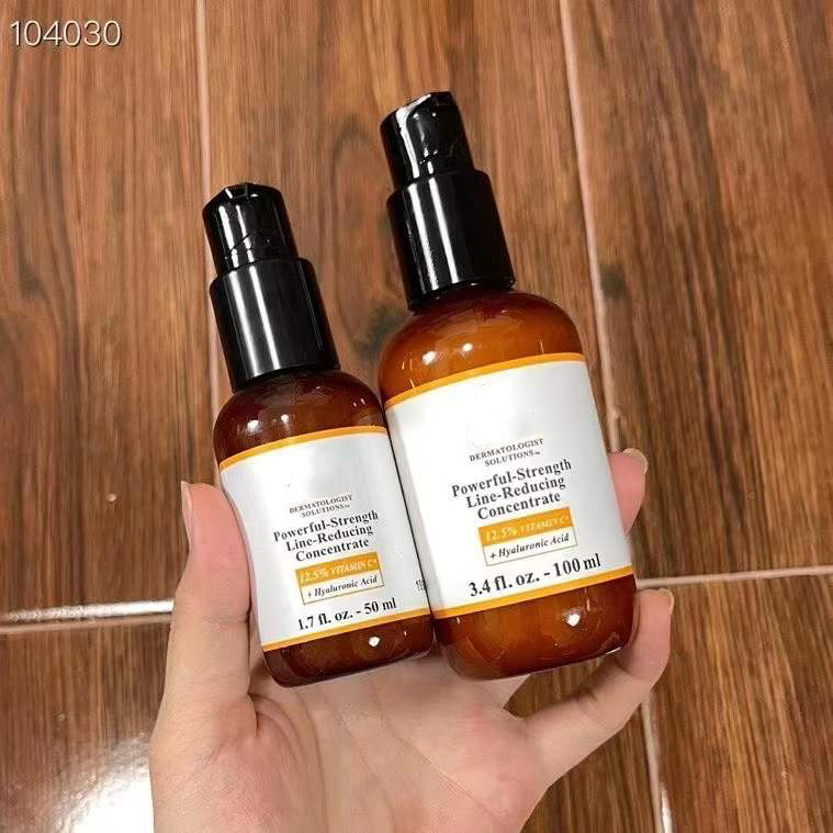 

Top quality Brand powerful strength line reducing concentrate 12.5% vitamin C serum VC serum 100ml dermatologist solutions