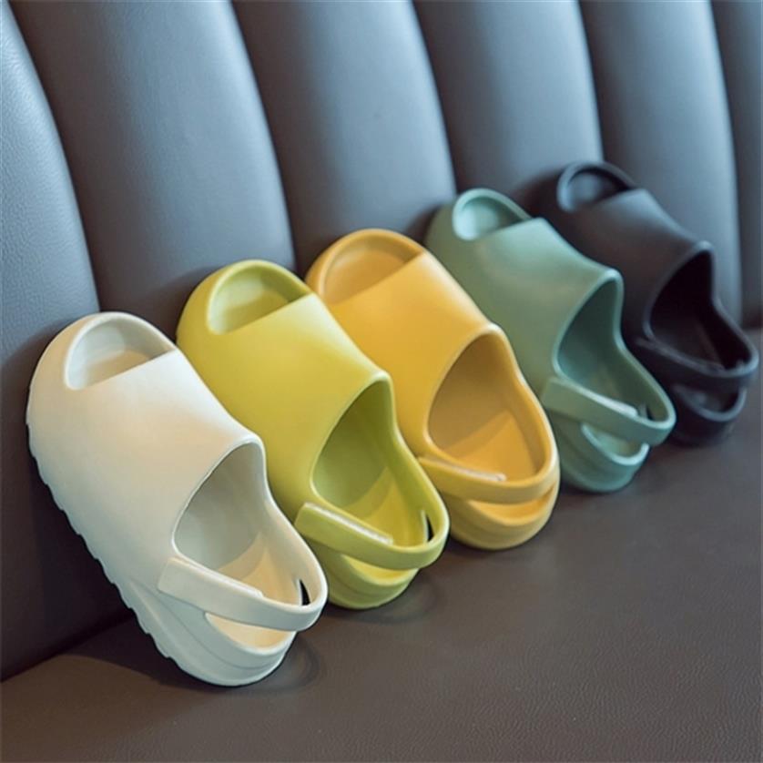 

Baby Toddler Kids Adults Slip-On Fashion Sandals Boys Girls Foam Beach Summer Slides Bone ResinChildren Lightweight Water Shoes X0322j, Purple