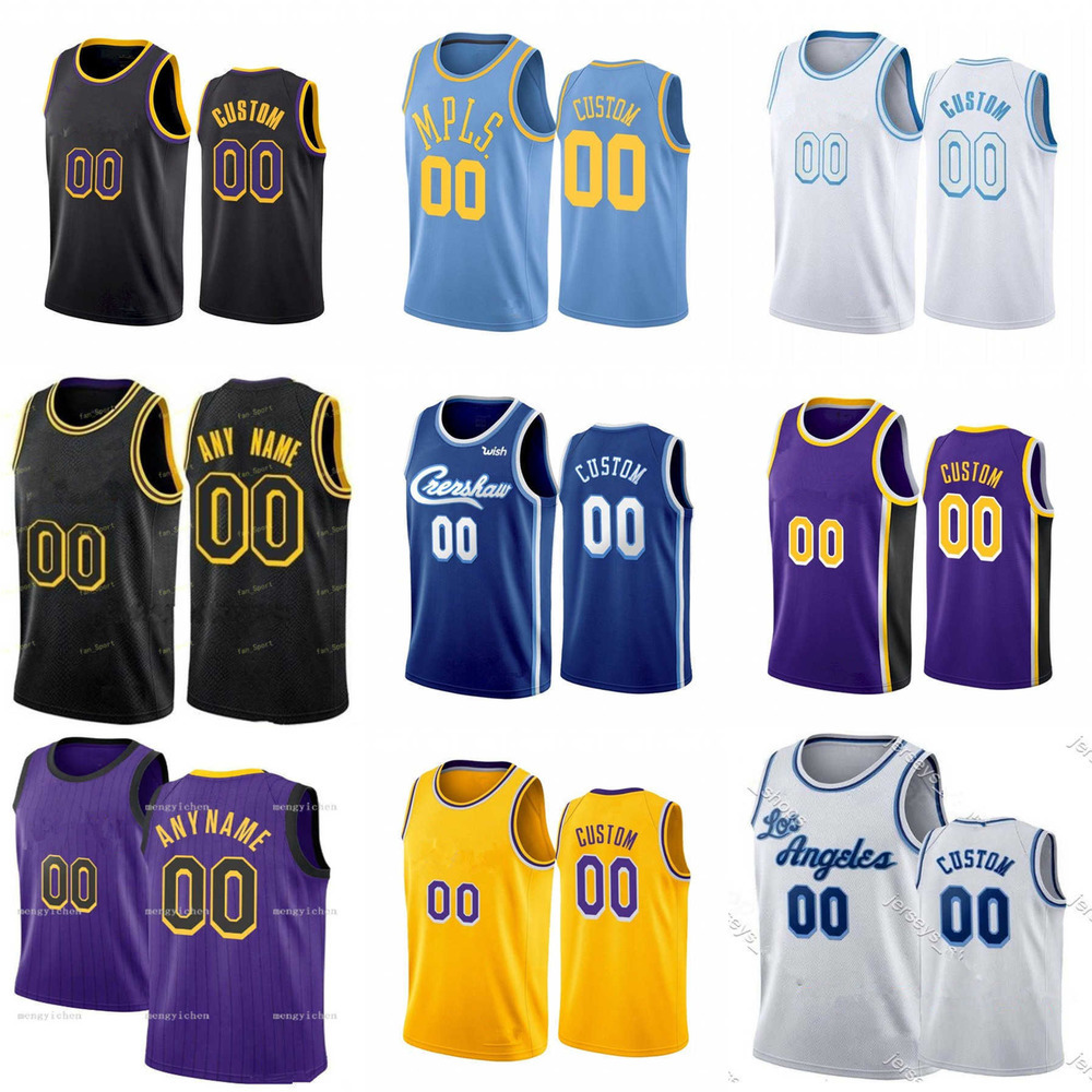 

75th Custom Jersey Los Angeles''Lakers''Men Women Youth 1 Trevor Ariza 4 Rajon Rondo 39 DWight Howard 10 deandre Jor Dan Basketball Jerseys, Color